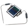 Digital Thermometer Dual Probe Meat Temperature Meter Tester Timer Alarm