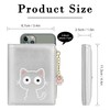 conisy Cute Women's Small Thin Bifold Leather Wallet with RFID