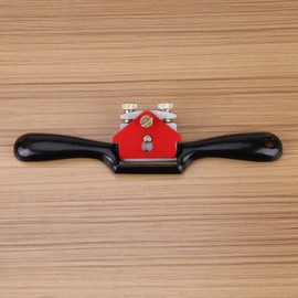 Woodworking Cutting Plane Spokeshave Hand Tool With Screw Adjustment 9 Inch Ideal for Woodworkers, Iron & Steel Construction Comfortable Handle