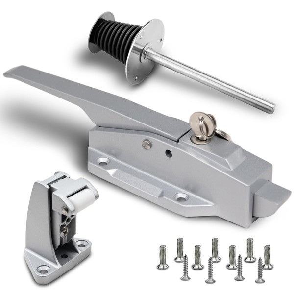 Walk in Cooler Door Closer Complete Latch Kit, Walk in