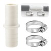 Washing Machine Waste Pipe Connector with Hose Clips Waste Pipe