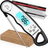 GDEALER Meat Thermometer Digital Instant Read Food Thermometer Waterproof Ultra-Fast