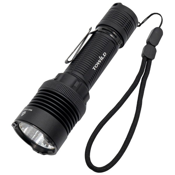 towild BK20 Tactical LED Torch,5100LM Rechargeable Flashlight 5 Modes Hand