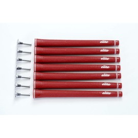 elitegrips Golf Grips C48 7 Pack Classic Red No Backline