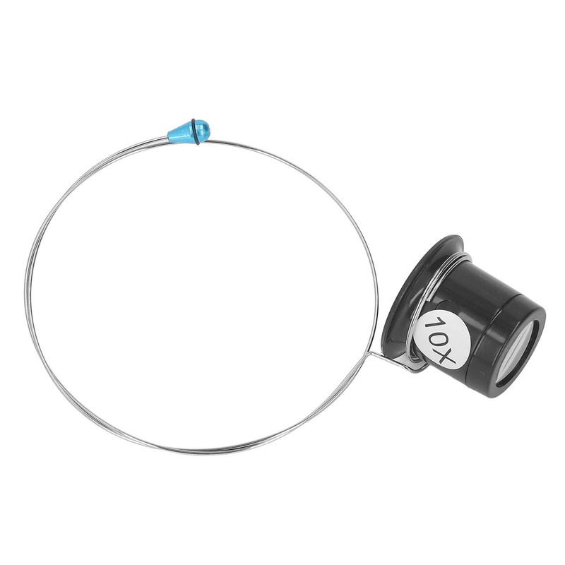 5 Pcs Monocular Magnifier 10X 20X 30X 30x36mm Multifunctional Light