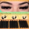 Fluffy Lash Clusters with Spikes 200D+260D+300D Cluster Eyelash Extensions Thick