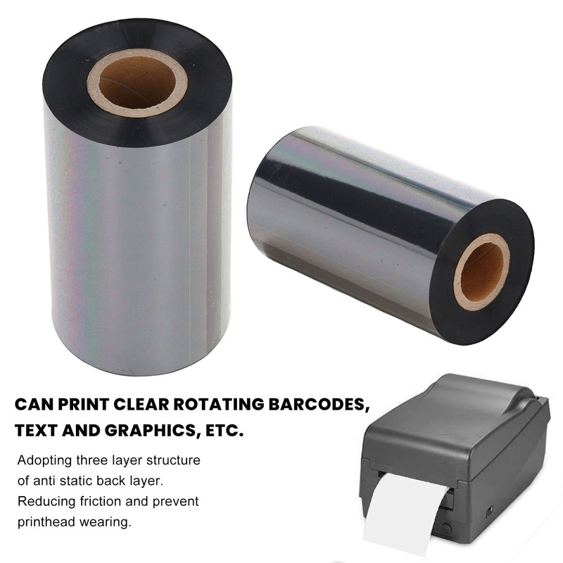 Ausla Thermal Transfer Tape, Thermal Transfer Tape, Printer Sticker, Barcode