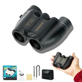 VisionKids Binoculars, 12x, Ultra Light, 4.8 oz (134 g) (Specially Designed for Concerts and Living), Stage, Sports Watching, Bird Watching, High Performance BAK4 Prism & CrystalClear Crystal Clear