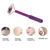 Germanium Stone Facial Massage Roller 2 in 1 Facial Skincare