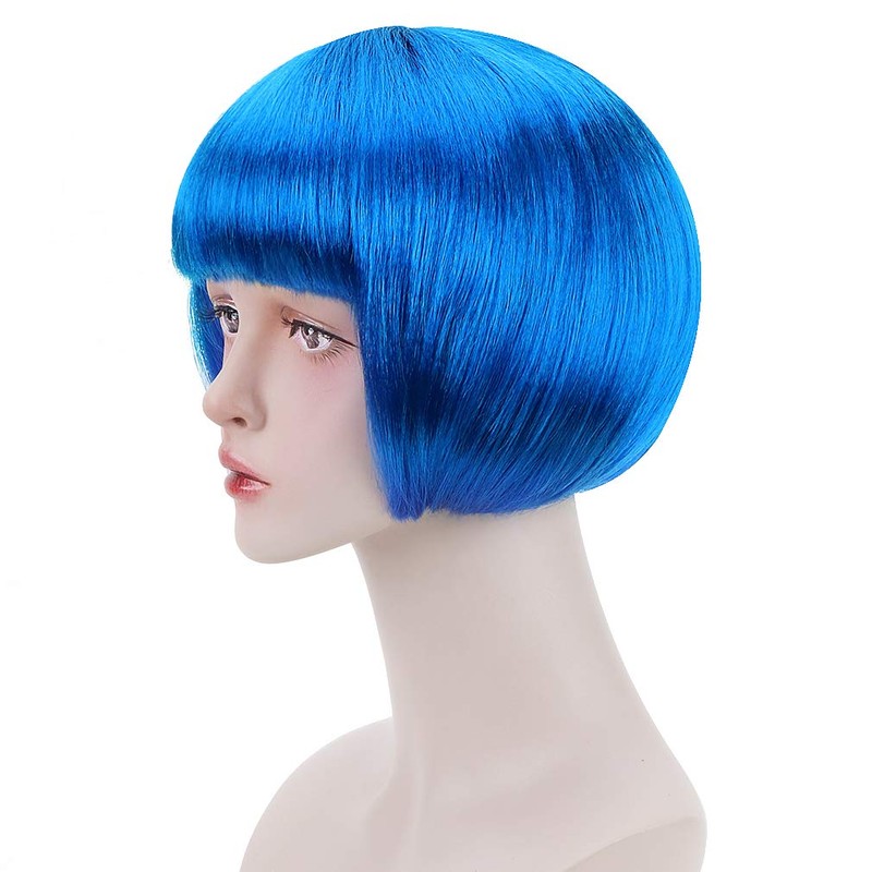 Wig, Short Bob, Small Face, For Cosplay, Straight Disguise, Imechen,