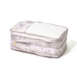 Francfranc Classic Flower Compression Organizer Small Light Pink Water Repellent Travel Travel