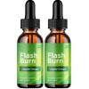 Flash Burn (2 Pack) Flash Burn Drops Healthy Formula -