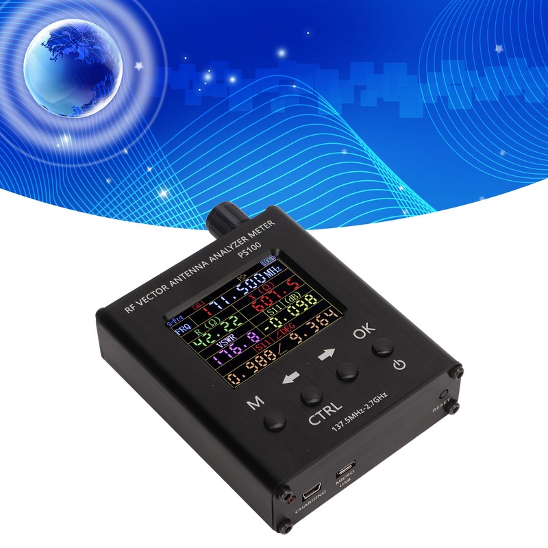 RF Antenna Analyzer 137.5MHz To 2.7GHz UV Impedance Reactance SWR