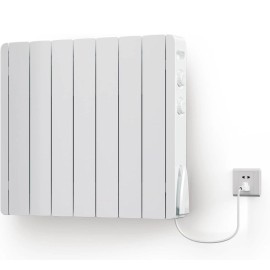 Fierscial 1500W Electric Panel Wall Heater, Plug-in Smart Convection Space Heaters