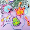 Zonon 8 Pieces Kids Lacing Cards Sewing Cards in 8