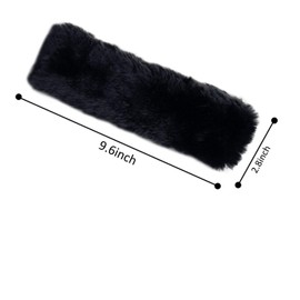 SUNTRADE 4 x Soft Lambskin Car Seat Belt Cover Seat Belt Cover Shoulder Pads for Adults and Children Suitable for Car Seat Belt Backpack Shoulder Bag (Pink)