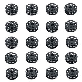 20 GAMMILL Quilter M Large Slotted BOBBINS with Holes #18034