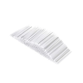 uxcell 20mm 1.35mm OD Fiber Optic Sleeves, 2 Ends Pre-Shrunk Fiber Optic Fusion Splice Tube Protector Sleeves, Clear Heat Shrinkable Tubing 200pcs