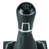 Do!LED Gear Knob Gear Stick Boot 5 Gears Black Stitching