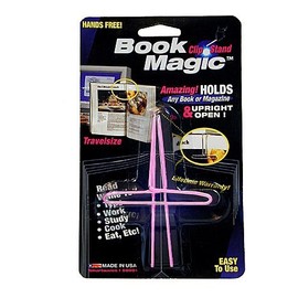 Book Magic Book Clip & Stand Study Stand, Pink