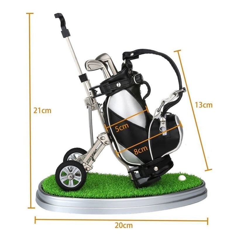 Golf Pen, 3 Pen Holder, Golf Prizes, Golf Favors, Golf