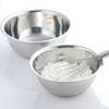 5PCS Stainless Steel Mixing Bowl, Multi-Functional Thick Large Bowls with
