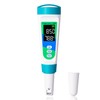 dzdarren 4-in-1 Digital Pool Salt Meter – TDS, EC, Salinity,