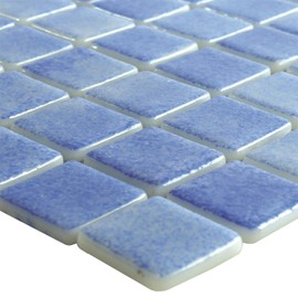 Glass Swimming Pool Mosaic Antonio Sky Blue Kitchen Back Wall Shower Screen Sauna