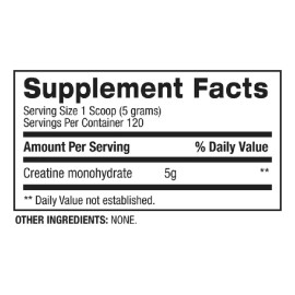 Creatina Micronizada Suplemento BPI Sports Contiene 600 gramos 1,32 Libras