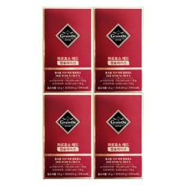Grain On Pharoenzyme Red Encapsulation 3g x 30 packets (4) / JJ Mall / 그레인온 파로효소 레드 캡슐레이션 3g x 30포 4개 / JJ몰