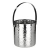 Premier Housewares 508910 Ice Bucket - Hammered Stainless Steel H14