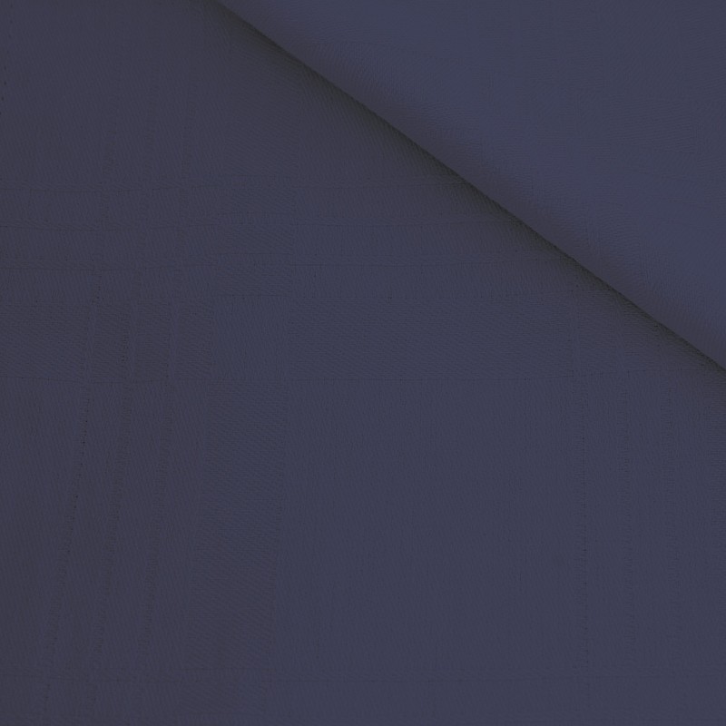 ► 6 Elegant Fabric Napkins in Blue/Dark Blue/Square / 45