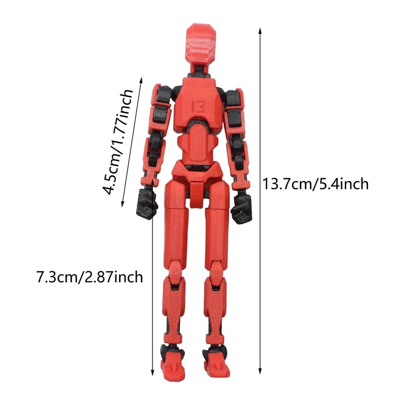 SEVENCATS Robot Model Doll Movable Figure with Weapon Character Approximately