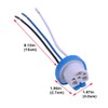 HerMia 9007 9004 HB1 HB5 High Temperature Ceramic Male Wire