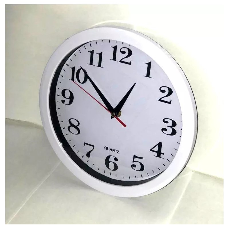 ArgenmexWatch Reloj De Pared Analógico Clasico Silencioso