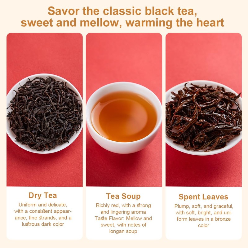 BAMATEA Lapsang Souchong Tea Loose Leaf 80g Chinese Black Tea