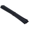 Black Plastic Stick High Density Polyethylene HDPE Plastic Welding Rod,