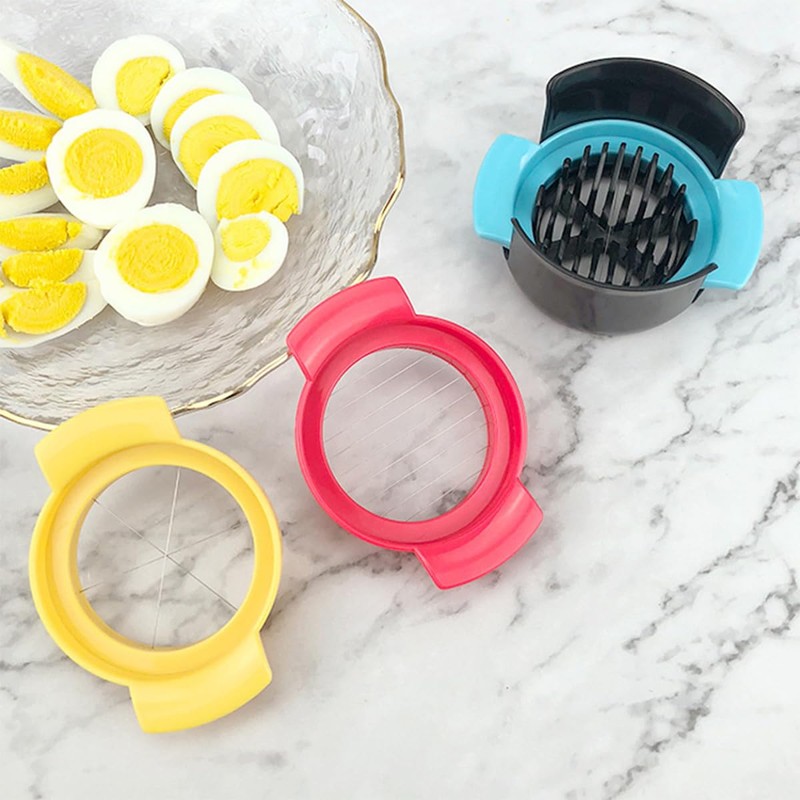 Namvo Egg Slicer 4 in 1 Stainless Steel Egg Slicer