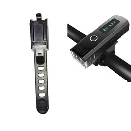 (Elastic Band Only) Bicycle Light Band, Bicycle Light Holder, Bicycle Light, Bracket, Bicycle Light Band, Replacement Belt (Band)