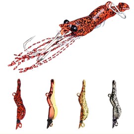 Fluffy Dancing Evigs "Metal Shrimp" (Silver Black, 0.1 oz (3 g) [Bobbing Lure, Jigging, Ajing, Fishfish, Soy, Sea Bass, Chinu, Black Bass, Catfish, Raikyo]