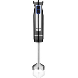 Hand Blender | Diving Blender Stainless Steel 800 W | Mini Bucket Black 8 Speeds with LED Light