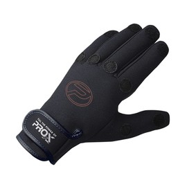 Prox Five Finger Gloves Black x Black Free