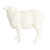 Creative Co-Op Pastoral Elegance Sheep Taper Holder, White