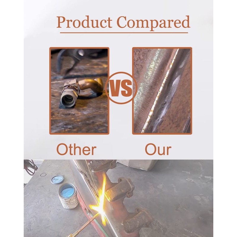 7 Rods Brazing Rods, Brass Solder, Brass Welding Rod for