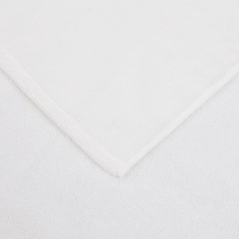 NITORI 7771858 Imabari Fluffy Bath Towel, White