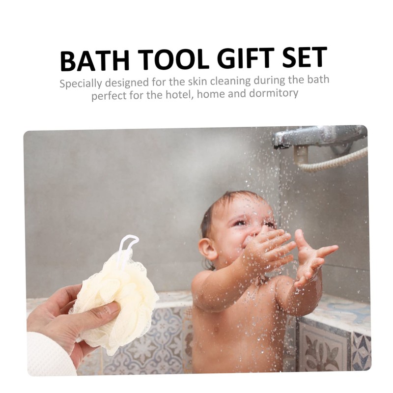 IWOWHERO Foot Scraper Body Scrubber Set Bath Tool Kit Ideal
