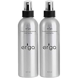 Ergo Modern Premium Air Freshener, Room Spray, Linen Spray, Aromatherapy Spray and Odor Eliminator, Luxury Quality Mist Spray Base (8 fl. oz - Pack of 2 - Rosemary)