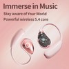 FLDAM Open Ear Headphones Wireless Bluetooth 5.4, Over The Ear