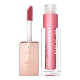 Maybelline Lifter Gloss Brillo Labial Hidratante con Ácido Hialurónico, Efecto Volumen, Aplicador XL, Hidratación Hasta por 4 Horas, Acabado Brillante