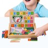 Luwecf Counting Digital Block and Sticks Times Tables Addition Wooden